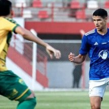 Cuiabá 2x3 Cruzeiro, pela volta das oitavas da Copa do Brasil Sub-20 -  (crédito: Foto: Gustavo Martins/ Cruzeiro)