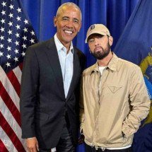 Eminem declara voto em Kamala Harris em comício - Instagram / Eminem
