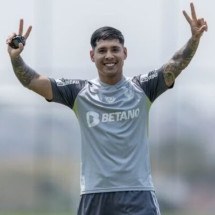 Zaracho retorna aos treinamentos no Atlético - (crédito: Foto: Pedro Souza / Atlético-MG) Zaracho retorna aos treinamentos no Atlético - (crédito: Foto: Pedro Souza / Atlético-MG)