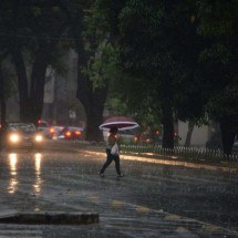 Chuva em BH deixa trânsito caótico em várias vias; veja trechos - Túlio Santos/EM/DA. Press