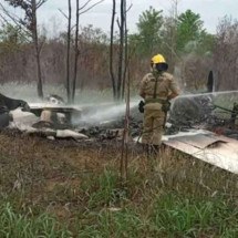 FAB intercepta avião que entrou irregularmente em território nacional - FAB/Divulgação