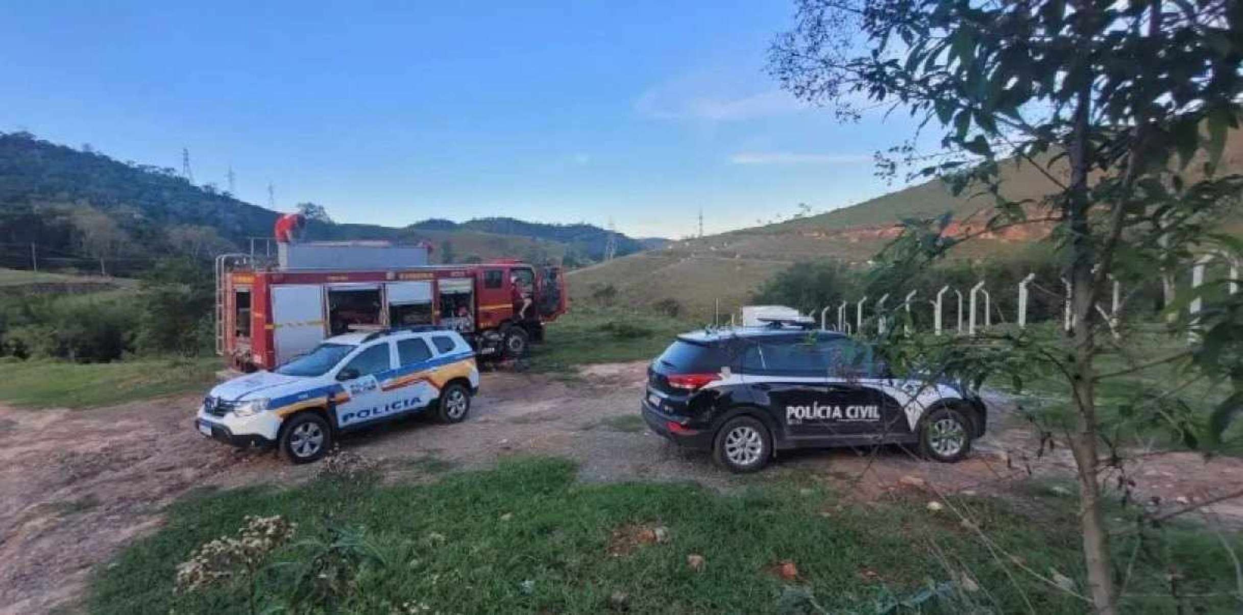 Corpo de jovem de 21 anos foi encontrado na tarde dessa quarta-feira (24) pelo Corpo de Bombeiros -  (crédito: CBMMG)