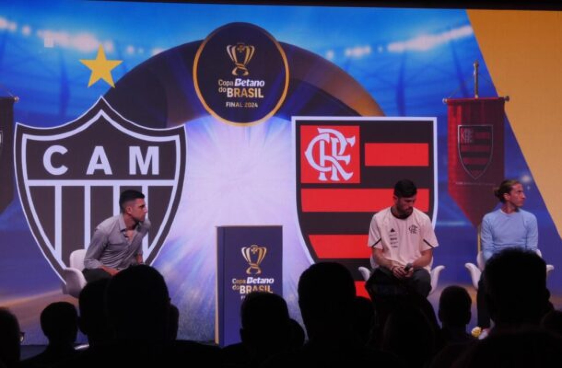 Filipe Luís e Rossi, do Flamengo, comentam sobre final da Copa do Brasil