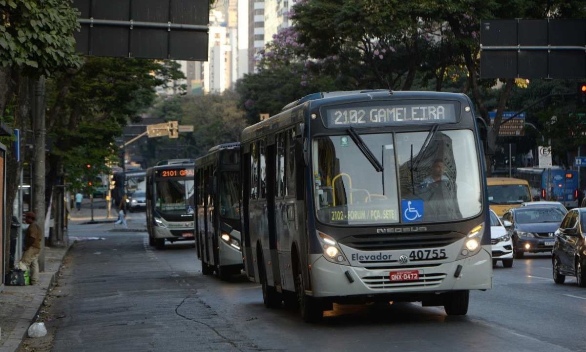 A medida é válida para o transporte intermunicipal urbano e metropolitano -  (crédito: Tulio Santos/EM/D.A.Press. Brasil. Belo Horizonte - MG)