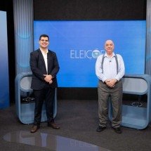 Debate BH: Engler reage após Fuad dizer que ele não trabalha: É xingamento - TV Globo/Douglas Magno