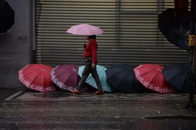 Regional de BH registrou mais que o dobro do volume de chuva esperado para todo o mês de outubro -  (crédito: Túlio Santos/EM/D.A.Press)