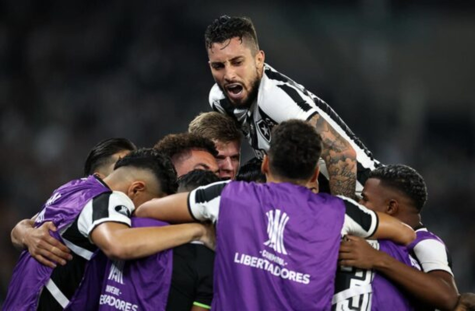 Com goleada, Botafogo atinge marca de campeões da Libertadores