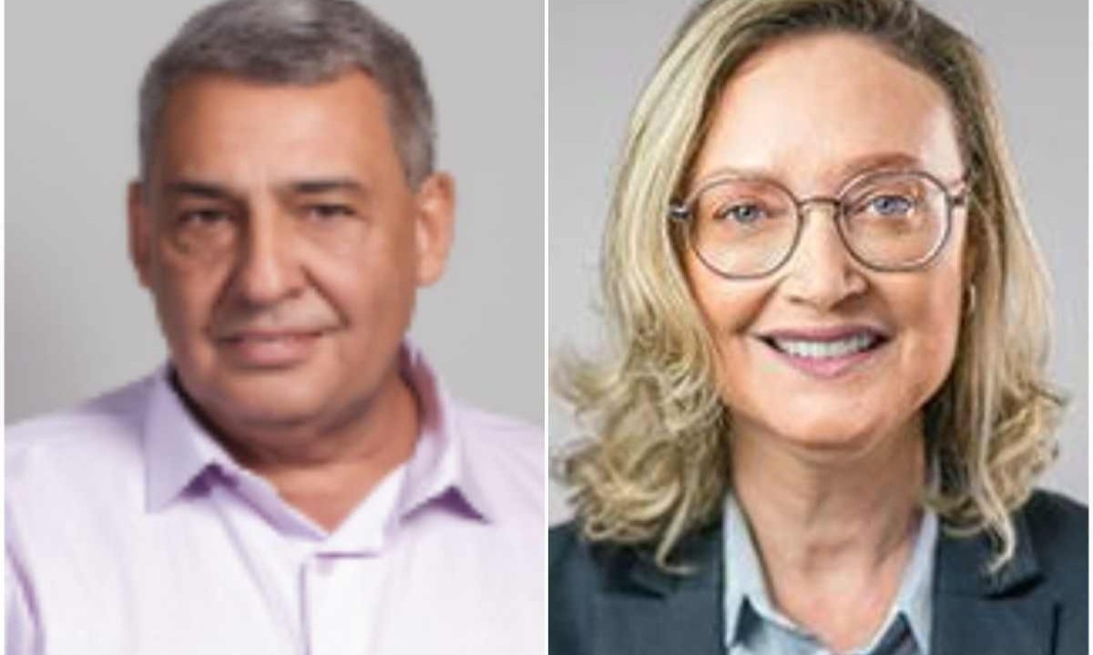 Sebastião Melo (MDB) e Maria do Rosário (PT) -  (crédito: Reprodução/TSE)