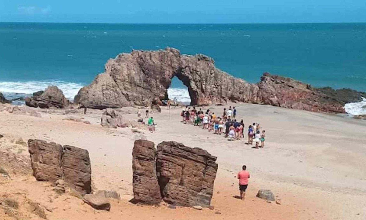 Propriedades deram espaço ao Parque Nacional de Jericoacoara, cobiçado destino turístico do Nordeste criado em 2002 -  (crédito: Carlos Altman/EM/D.A Press)