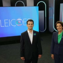 Debate Curitiba: Eduardo Pimentel e Cristina Graeml trocam ataques - Giuliano Gomes/PR Pr