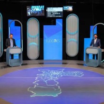 Debate SP é marcado por troca de acusações entre Boulos e Nunes - Reprodução/TV Globo