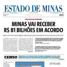 CONFIRA A CAPA DO ESTADO DE MINAS DO DIA 26/10/2024 - CAPA DO ESTADO DE MINAS