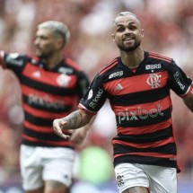 Autor do primeiro gol do Flamengo, Michael elogia Filipe Luís: ‘A gente sabia que ele seria treinador’ -  (crédito: Gilvan de Souza / Flamengo)