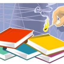 As fogueiras de livros precedem os fornos crematórios -  