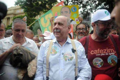 Fuad Noman foi reeleito prefeito de Belo Horizonte -  (crédito: ALEXANDRE GUZANSHE/EM/D.A PRESS)