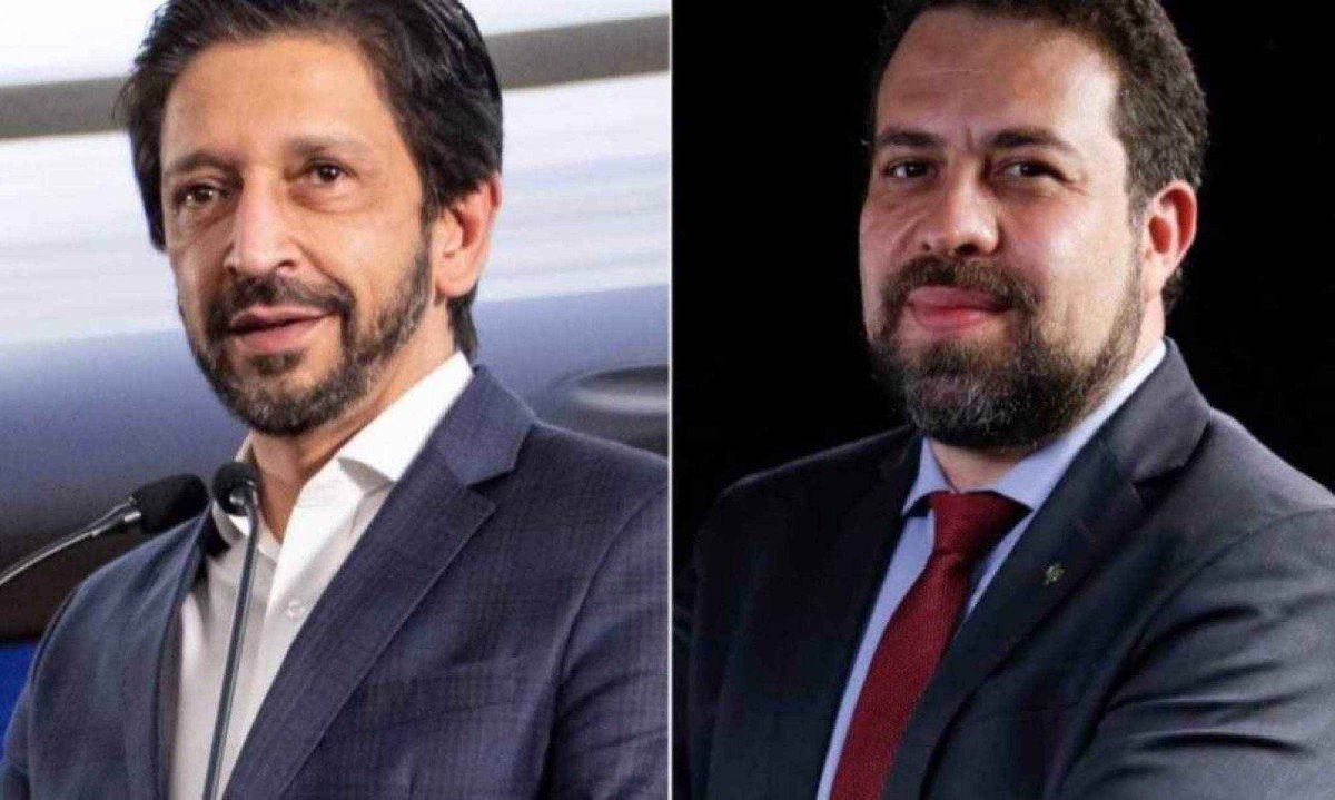 Nunes venceu Boulos, projeta Datafolha -  (crédito: Redes Sociais/Reprodução)