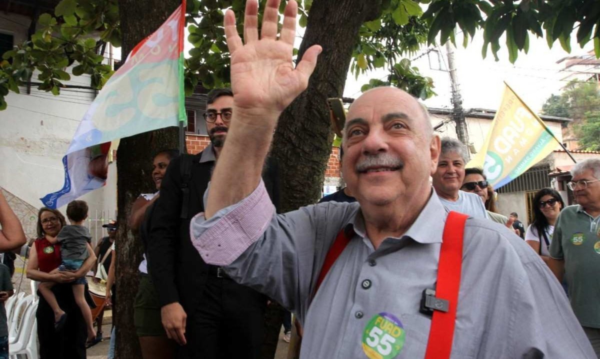 Prefeito de Belo Horizonte virou a eleição contra Bruno Engler no segundo turno -  (crédito: Jair Amaral/Em/D.A Press)