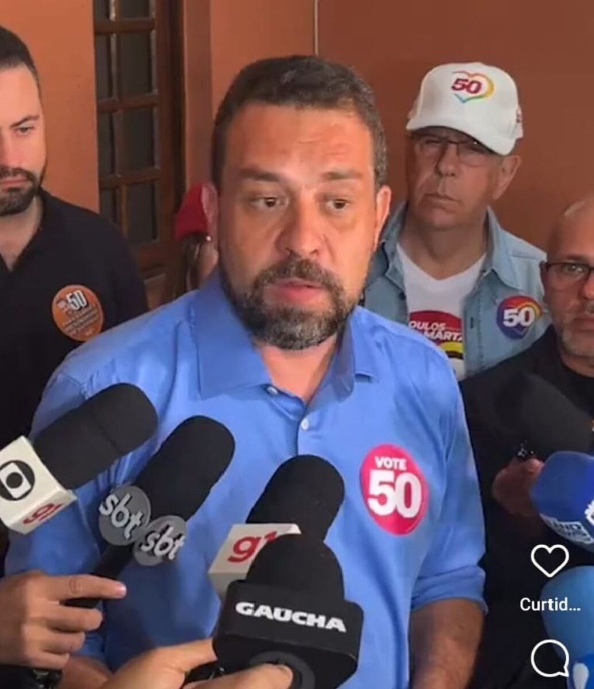  Boulos aciona a Justiça contra Tarcísio: 'inventou mentira deslavada'