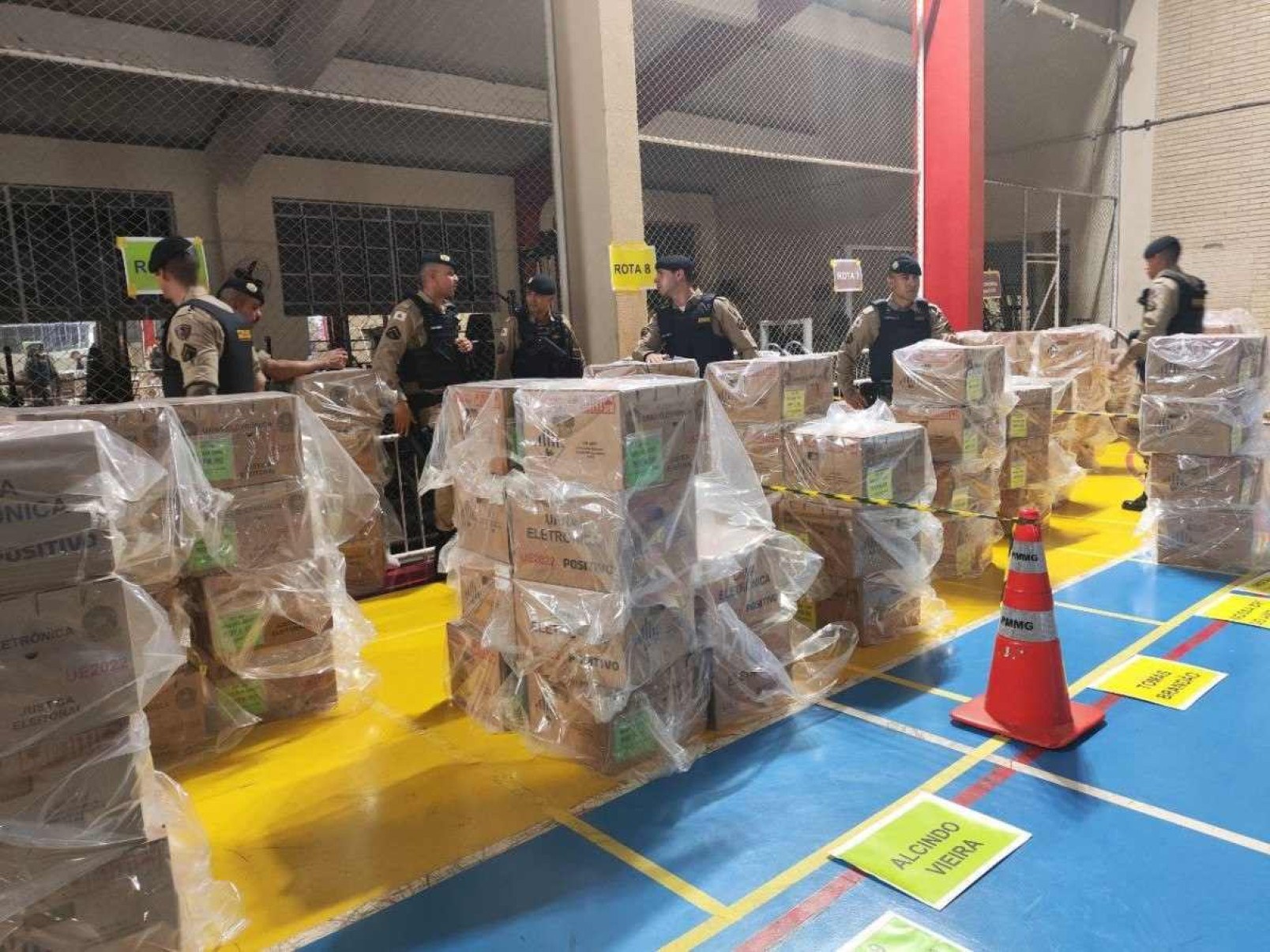 Eleições em BH: trabalho da PM no segundo turno começou de madrugada