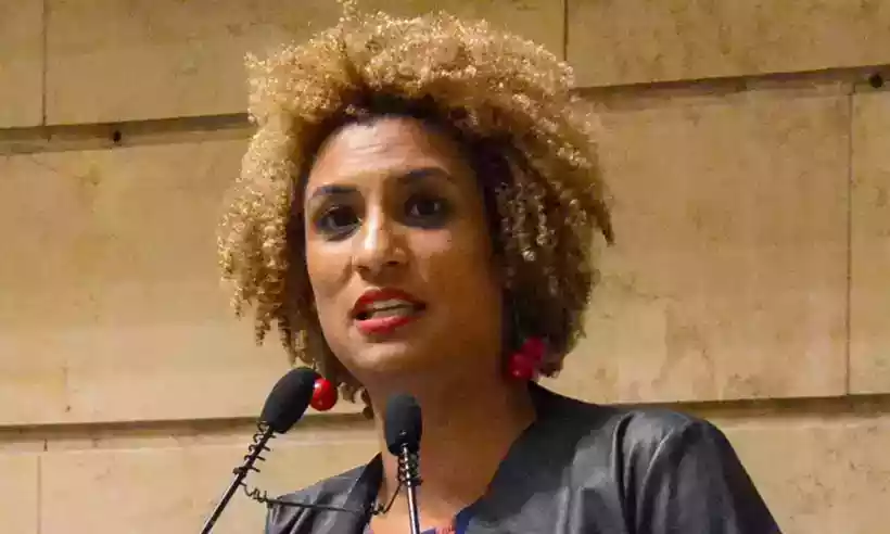 Vereadora Marielle Franco foi assassinada em 14 de março de 2018
 -  (crédito: RENAN OLAZ/CMRJ)