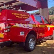Incêndio em residência mata idoso em cidade da Região Central de Minas - Reprodu&ccedil;&atilde;o/CBMMG