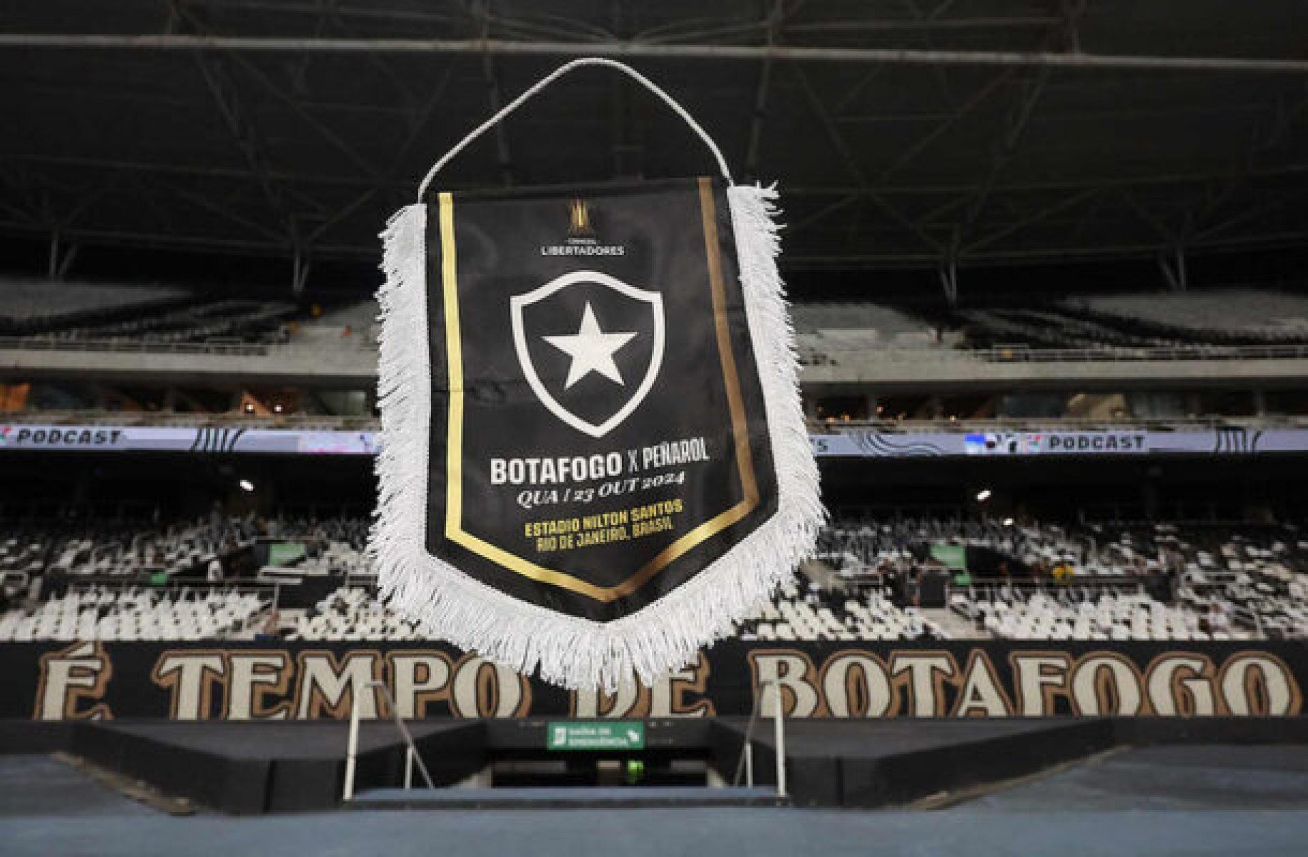 CBF pede que Conmebol garanta torcida do Botafogo contra o Peñarol