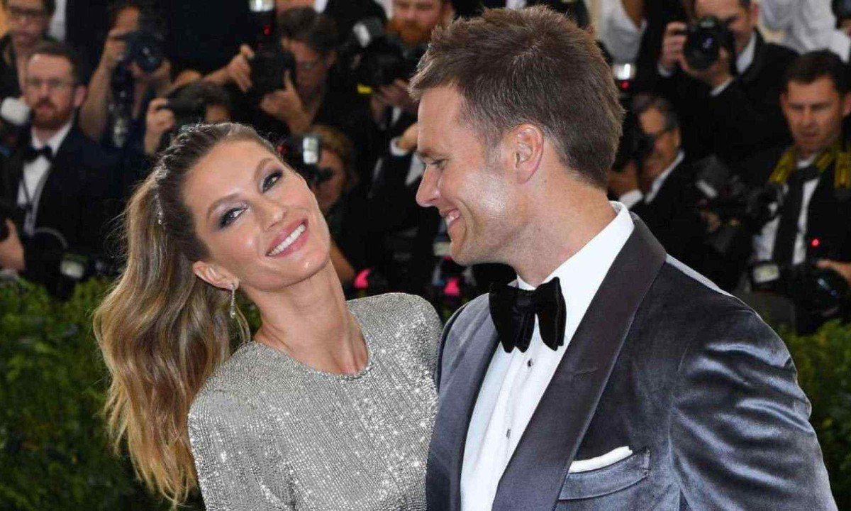 Gisele Bündchen e Tom Brady mantiveram um casamento de 13 anos, até 2022 -  (crédito: ANGELA WEISS / AFP)