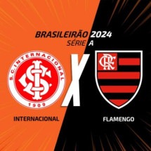 Internacional x Flamengo: onde assistir, escalações e arbitragem -  (crédito: Foto: Arte/Jogada10)