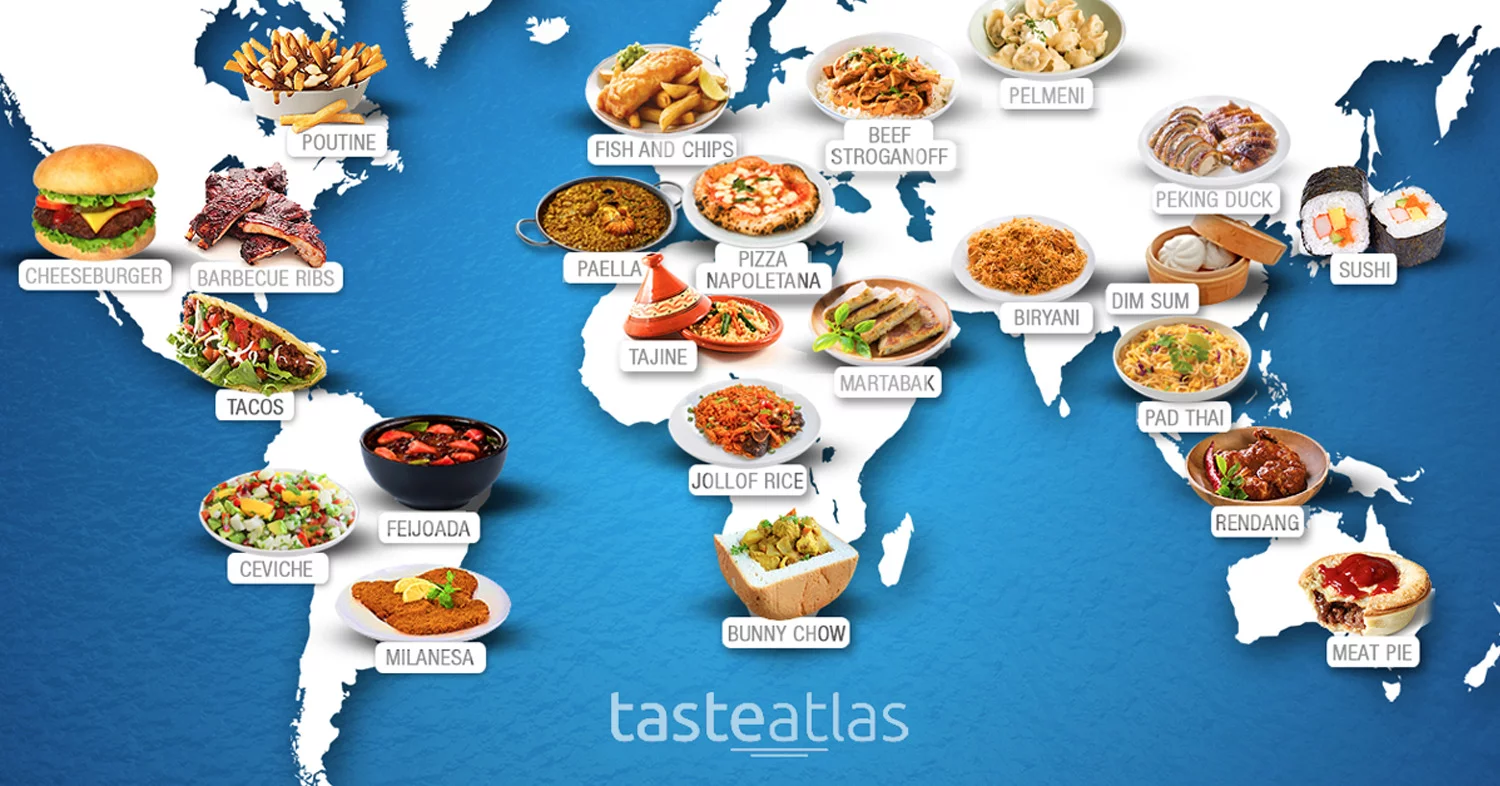 O TasteAtlas catalogou mais de 10 mil alimentos e bebidas e ainda há dezenas de milhares a serem pesquisados e mapeados.  Entre as sobremesas selecionadas, uma brasileira está no Top 10, enquanto outras quatro compõem a lista das 100 mais saborosas -  (crédito: Divulgação/TasteAtlas)