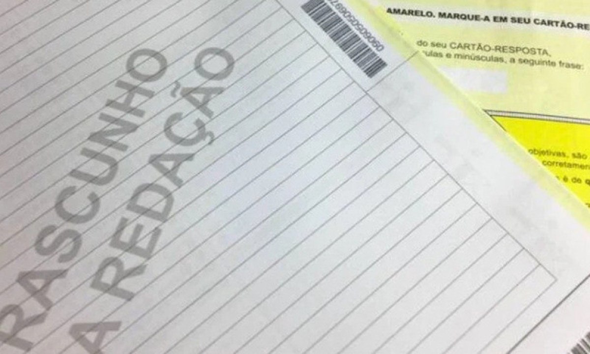 Por sinal, o ideal é que a redação tenha quatro parágrafos. Um de introdução, dois de argumento e um de conclusão.  -  (crédito: Divulgação Inep)