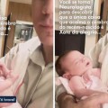 Bebê para de chorar quando ouve Falamansa -  (crédito: Reprodução / Instagram)