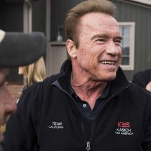 Republicano, Arnold Schwarzenegger declara voto em Kamala Harris - Ty Wright / AFP