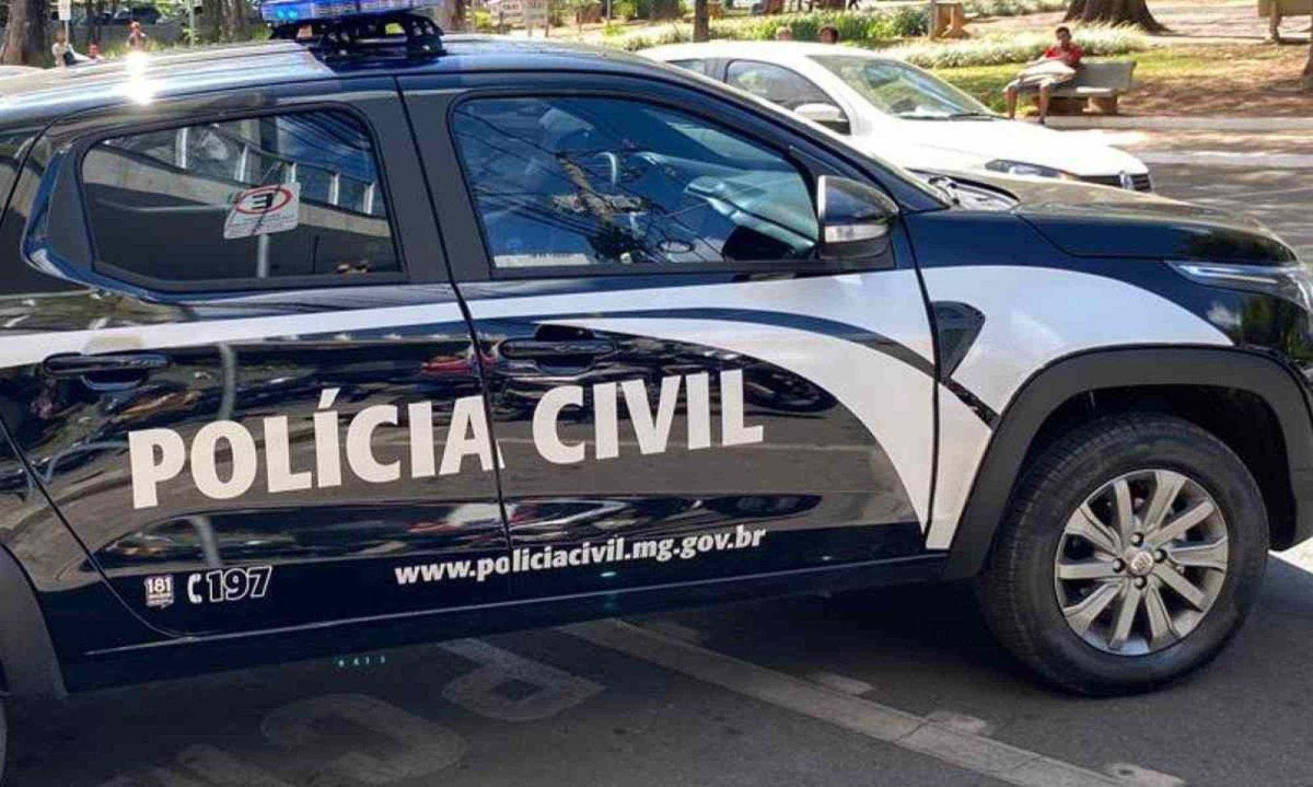 A Pol&iacute;cia Civil prendeu o homem ap&oacute;s den&uacute;ncia feita por familiares -  (crédito: Divulga&ccedil;&atilde;o/PCMG)