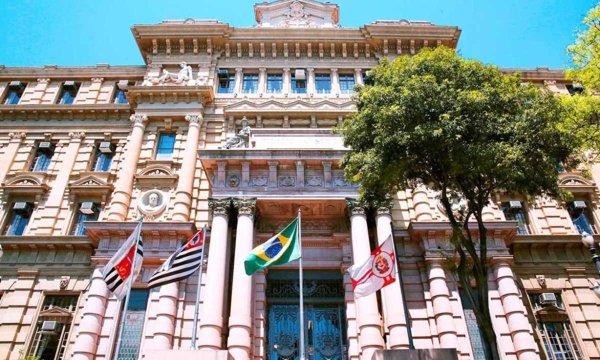 Fachada do Tribunal de Justiça de São Paulo. -  (crédito: Divulgação/TJ-SP)