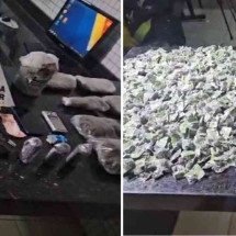 Minas: adolescente é apreendido com granadas, drogas e arma de fogo - Divulgação / PMMG