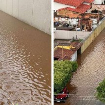 Uberlândia: chuva deixa ruas alagadas e pessoas ilhadas - CBMMG