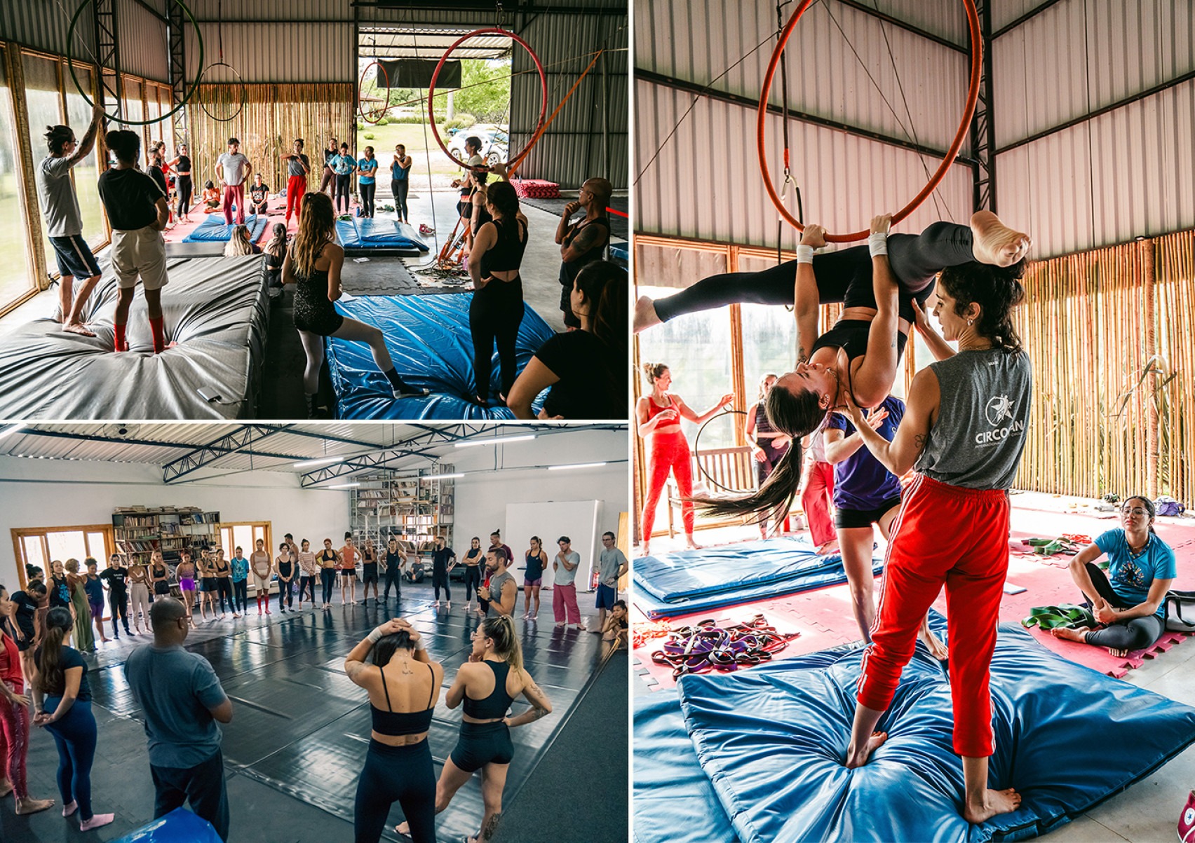 Curso de Capacitação reúne professores de circo de todo o Brasil -  (crédito: DINO)