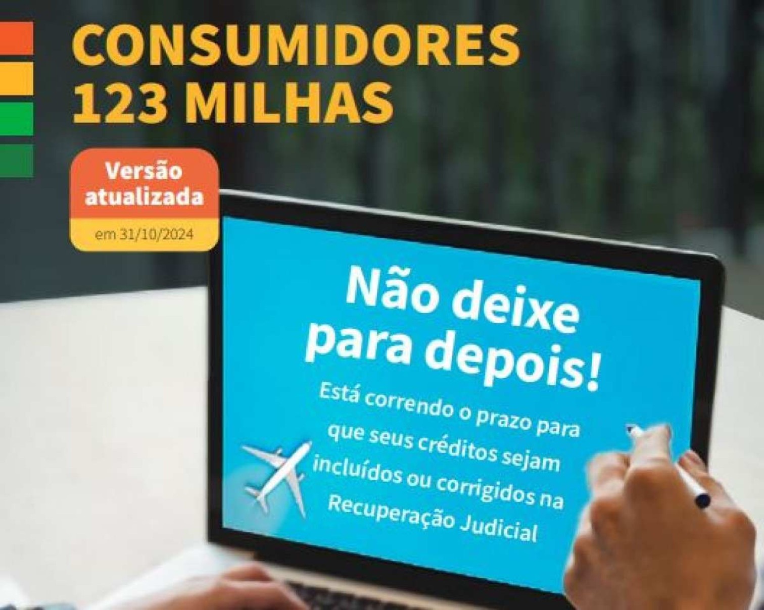 123 milhas: Defensoria lança cartilha para consumidores com créditos