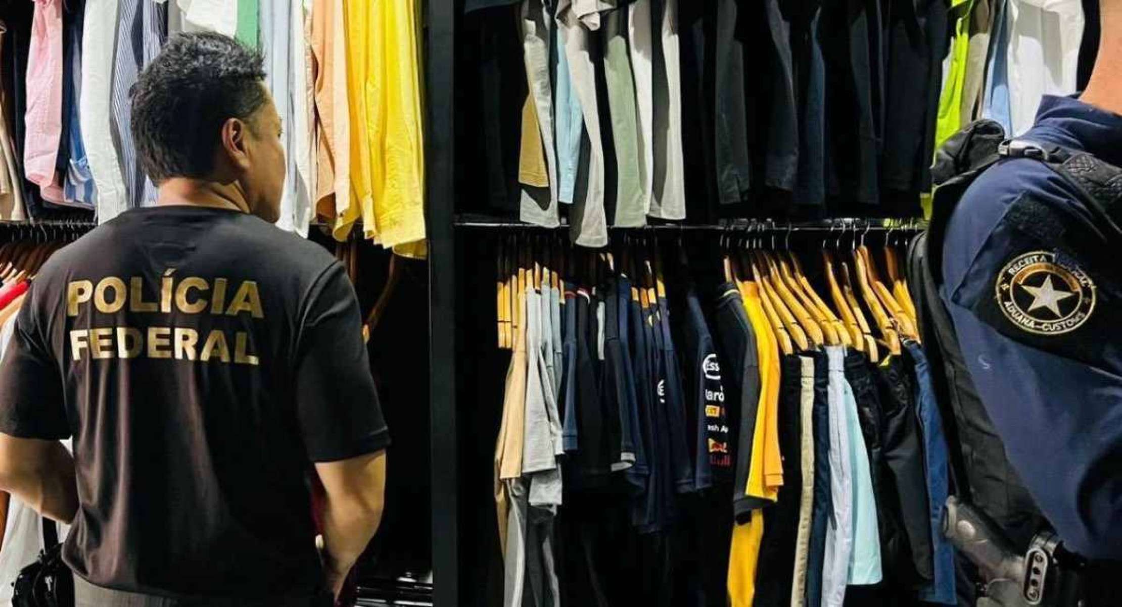 PF mira suspeito de vender produtos estrangeiros sem pagamento de impostos