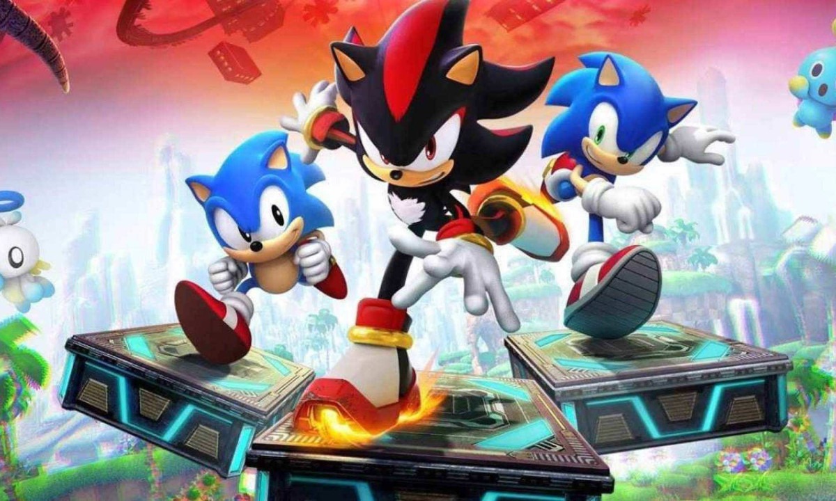 Sonic Generations x Shadow entrega a experiência de nostalgia e inovação -  (crédito: SEGA/Divulgação)