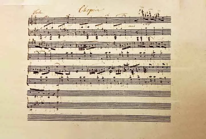 Valsa inédita do polonês Chopin é encontrada por museu de Nova York - Carmen González Fraile/Biblioteca e Museu Morgan