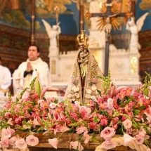 Fé e devoção: a recepção de fieis a Nossa Senhora de Nazaré em BH - Leandro Couri/EM/D.A Press