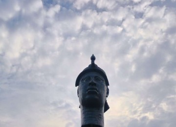 Estátua de Zumbi na cidade do Rio de Janeiro -  (crédito: Arquivo pessoal/Etiene Martins)