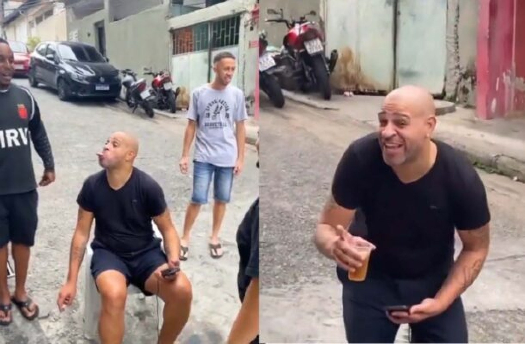 ‘Queda no inferno’: jornal espanhol deprecia ‘aposentadoria’ de Adriano e rotina na favela