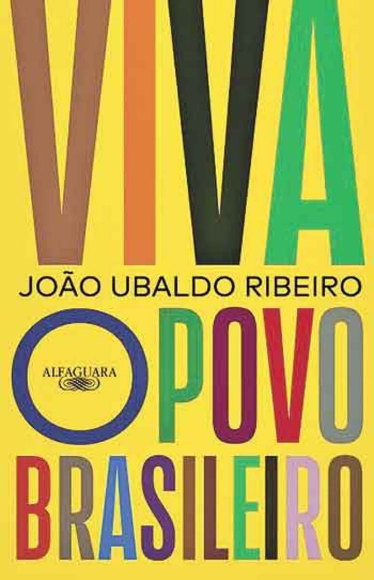 Capa do livro "Viva o povo brasileiro"