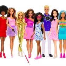 Inspiração na diversidade: Mattel produz Barbie cega e com síndrome de down: - divulgação/mattel