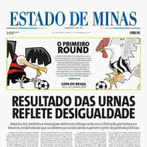 CONFIRA A CAPA DO ESTADO DE MINAS DO DIA 03/11/2024 - CAPA DO ESTADO DE MINAS