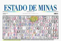 Confira a capa do Estado de Minas do dia 02/11/2024