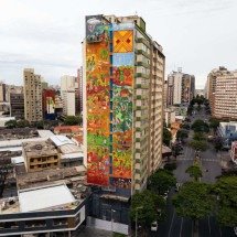 Cura BH: arte com inspiração indígena fica pronta no último dia do evento  - Tamas Bodolay