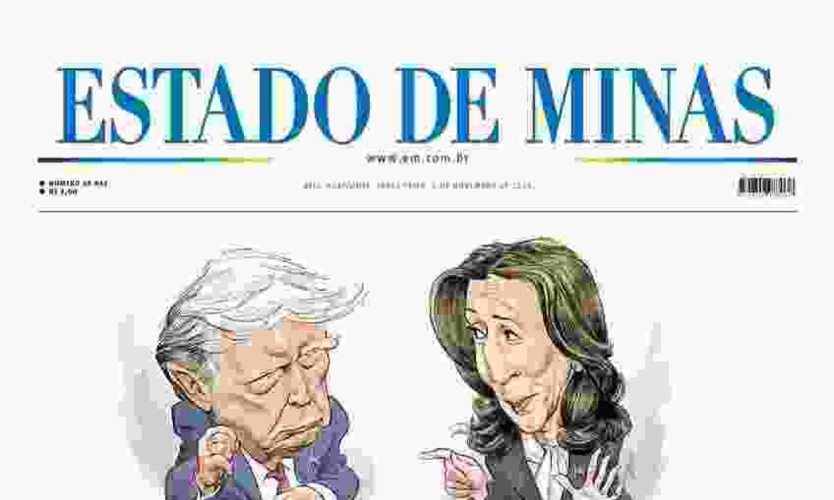 Confira a capa do Estado de Minas do dia 5/11/2024 -  (crédito: Estado de Minas)